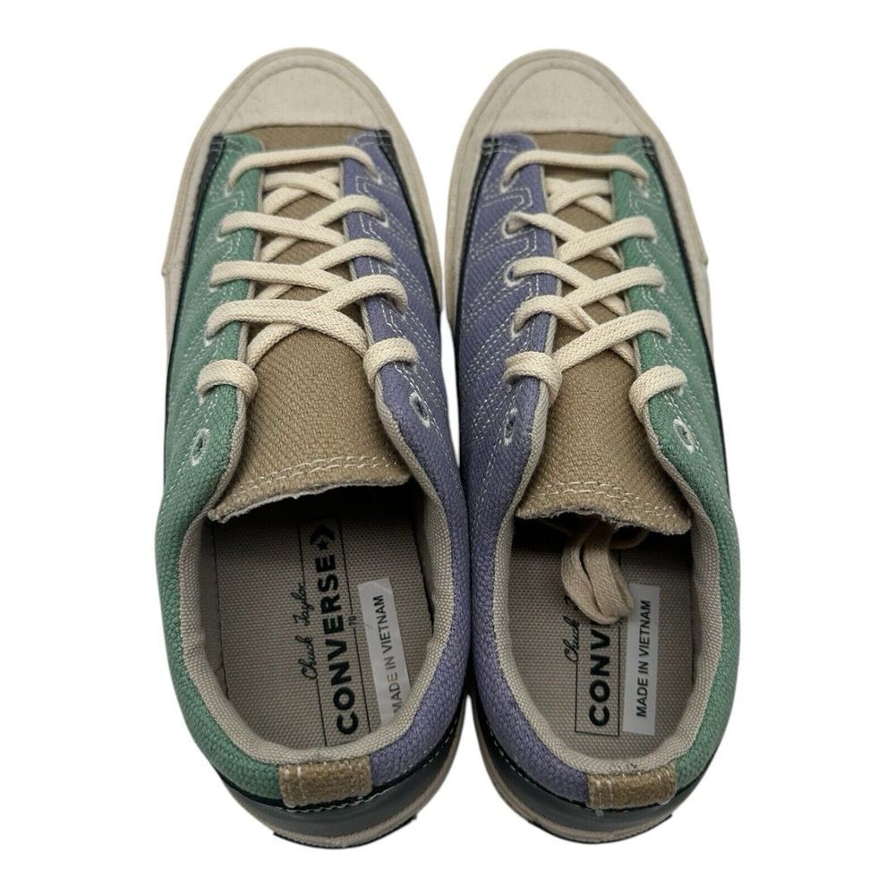 Converse Chuck 70 Ox Shoes Mens 9 Womens 11 Cool Sage Slate Lilac 171549C - Picture 9 of 10